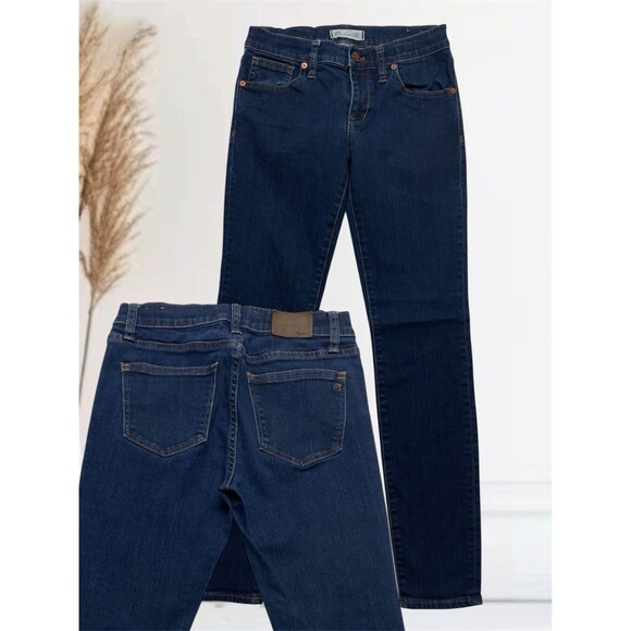 Madewell Skinny Skinny Women's Mid Rise Stretch Blue Jeans Size 26 - Picture 3 of 14